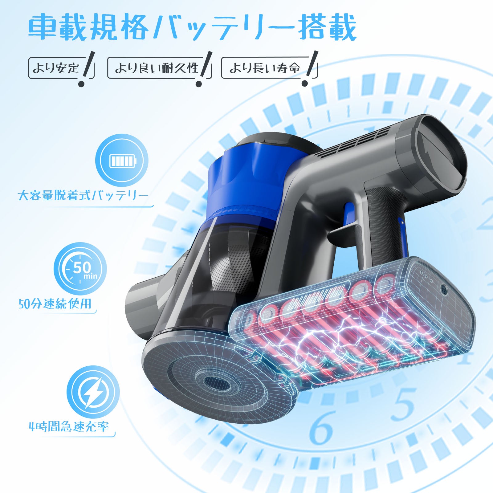 Hearten P12 コードレス掃除機 2026最新 自走式・軽量・強力吸引